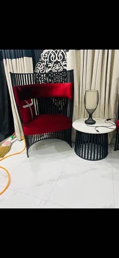 Kempinski Hotel Dubai style chairs and table