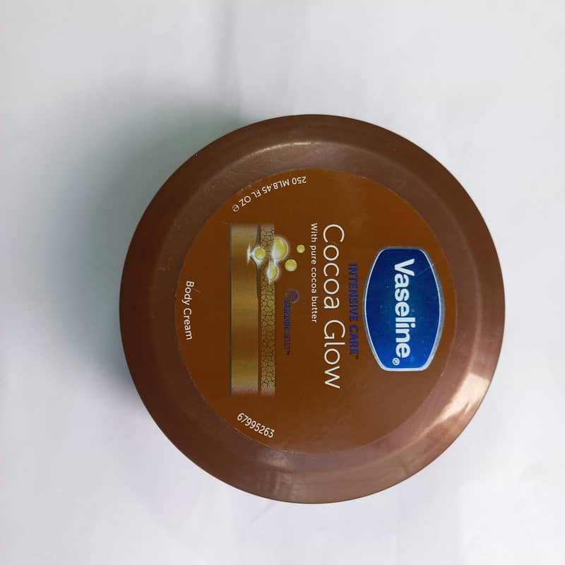 Vaseline Cocoa Butter Moisturizing Cream for Men's Glow Your Skin. 0