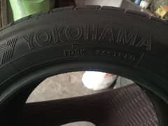 Yokohama tyre pair 205-55-16 0