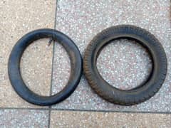 Kids Bycle Tyre and Tube 12" Size. Good Condition