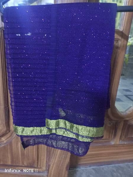 PURPLE SHORT FROCK WITH GHRARA and long dubatta 2