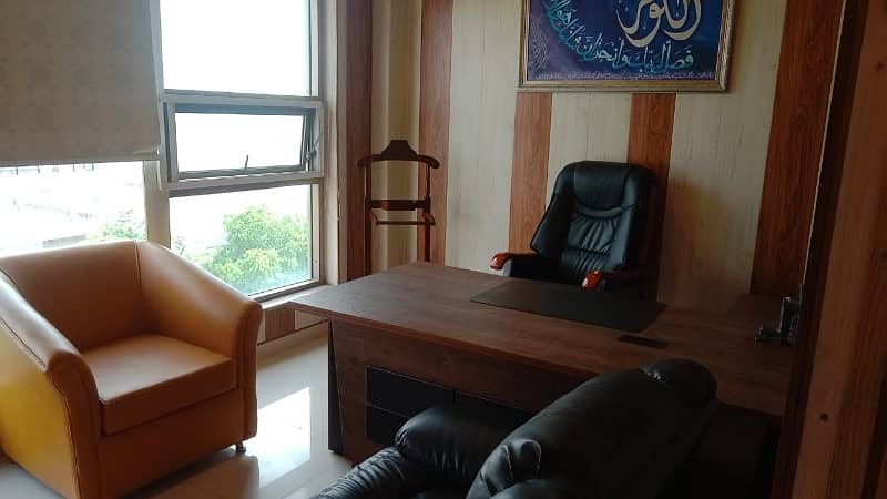 Defence service Estate offer 4marla fully furnished 3rd floor available for rent 9