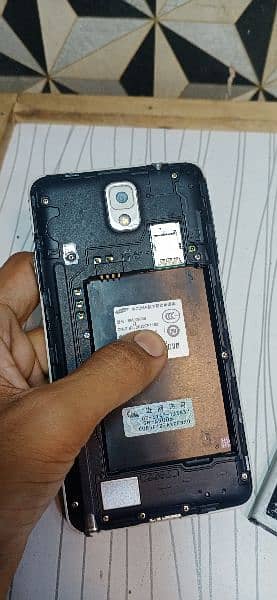 Samsung not 3 pta genion aprov sim work+memori card all ok set no falt 4