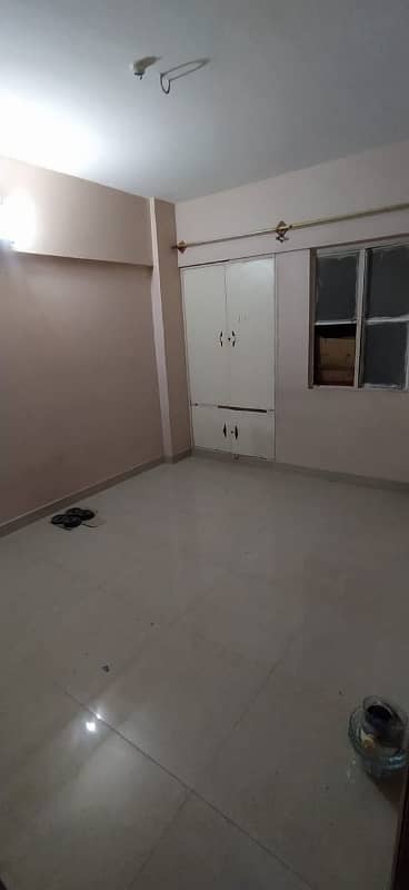 1st Floor Road Facing Boundary Wall Project 3 Bed Rooms Attached Bath Drawing Dining Tiles Flooring Neat & Clean In North Karachi 11-i 12