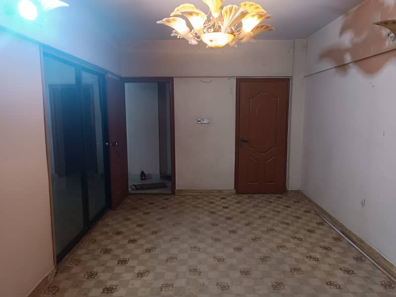 1st Floor Road Facing Boundary Wall Project 3 Bed Rooms Attached Bath Drawing Dining Tiles Flooring Neat & Clean In North Karachi 11-i 17