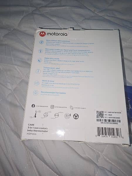 Motorola brand new infrared thermometer 2