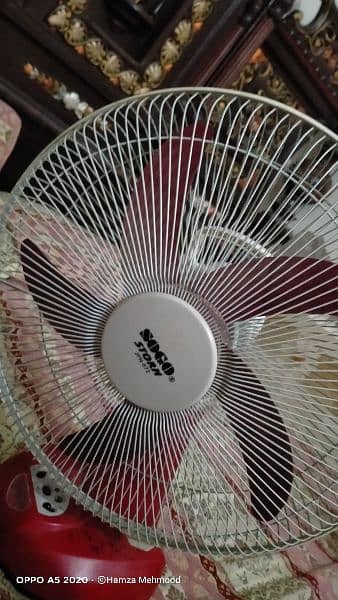 Sogo rechargeable fan 1