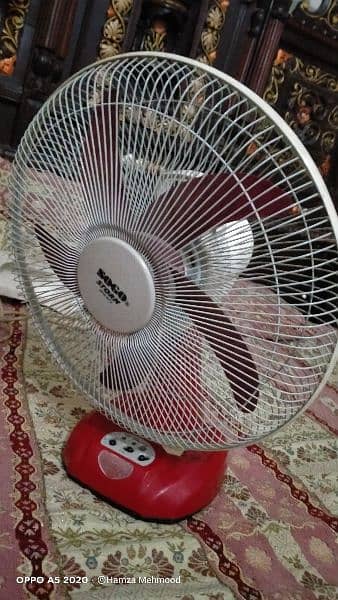 Sogo rechargeable fan 4