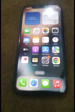 I phone 11 pro only panel change pta approved 64gb battery health 80