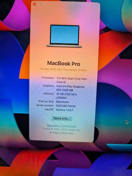 Mac book 2017 pro touch bar 16/512 4