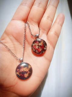 Enchanted Rose Petal Chain and Ring Set