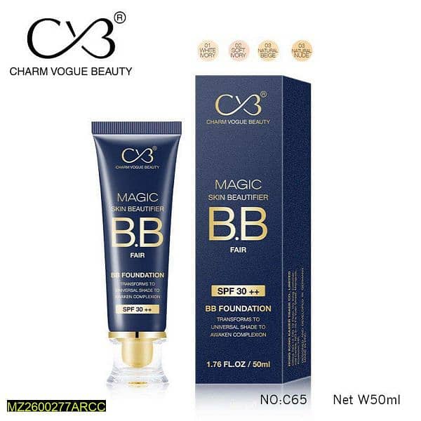 Charm Vogue Beauty BB Cream 0