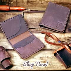 Export quality Handmade full grain leather belts and Wallets