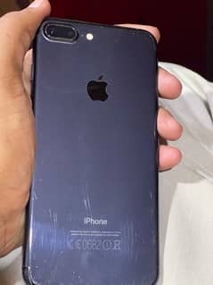 Ip7plus jet black Color all ok only Lcd change thumb not working PTA