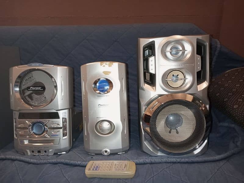 pioneer vintage audio system,120w 2