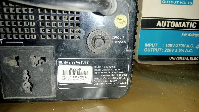 Eco Star UPS Invertor For Sale In Used Good Condition 1
