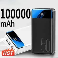 100000mAh Large Capacity Power Bank Mobile Phone Super Fast Charging