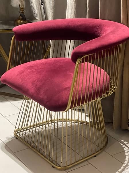 Modern room chairs without table 1