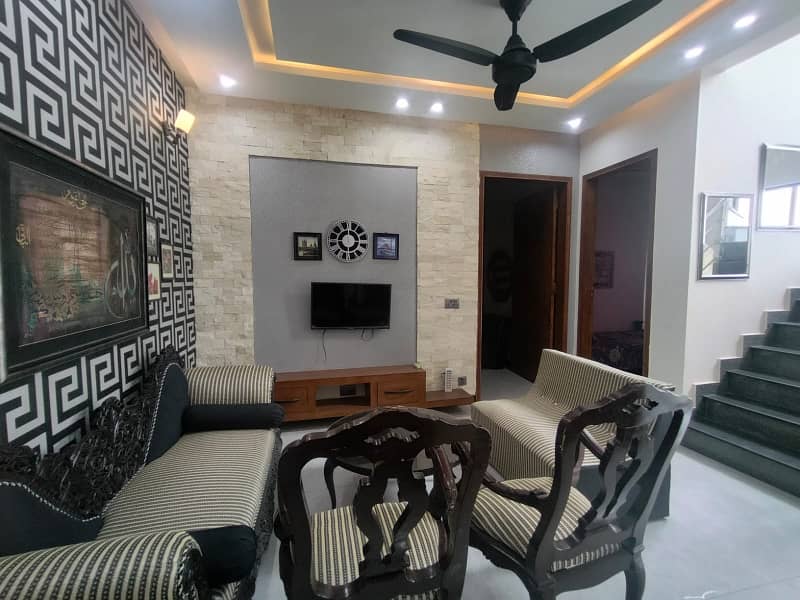 DHA Phase 9 5 Marla Independent Furnished House Available For Rent Near To PKLI 13