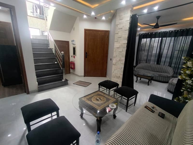 DHA Phase 9 5 Marla Independent Furnished House Available For Rent Near To PKLI 26