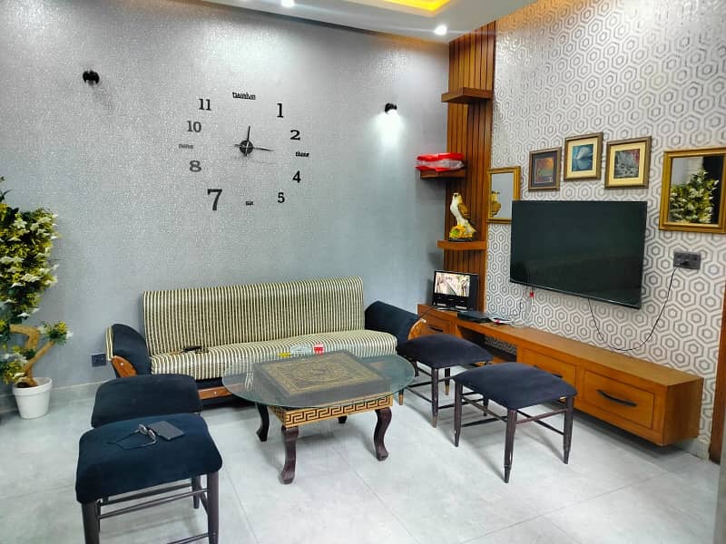 DHA Phase 9 5 Marla Independent Furnished House Available For Rent Near To PKLI 30