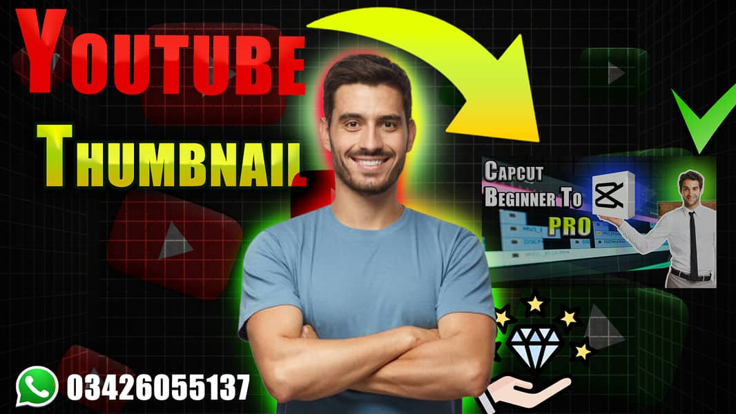 I Will Make Professional Youtube Thumbnail /Thumbnail /Graphic Designi 0