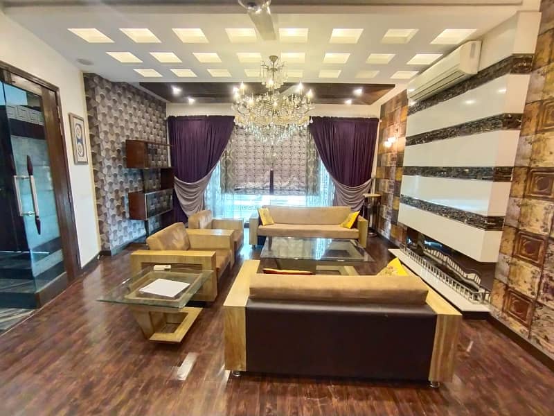 DHA Phase 6 1Kanal Semi Furnished Brand New Classic Style For Rent 24
