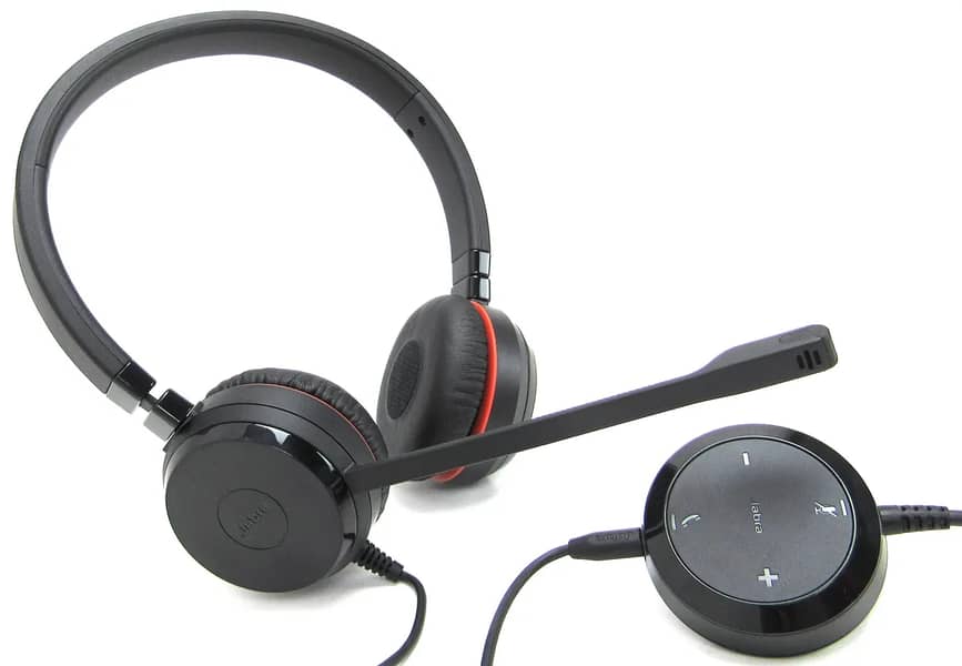 Jabra Evolve 30 double side USB Noise Cancellation Headphones 2