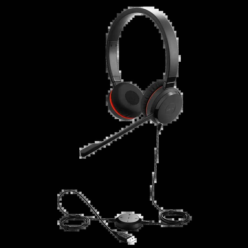 Jabra Evolve 30 double side USB Noise Cancellation Headphones 7