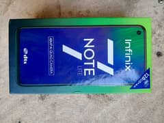Infinix Note7 Mobile Empty Box Khalli Dabba Good Condition