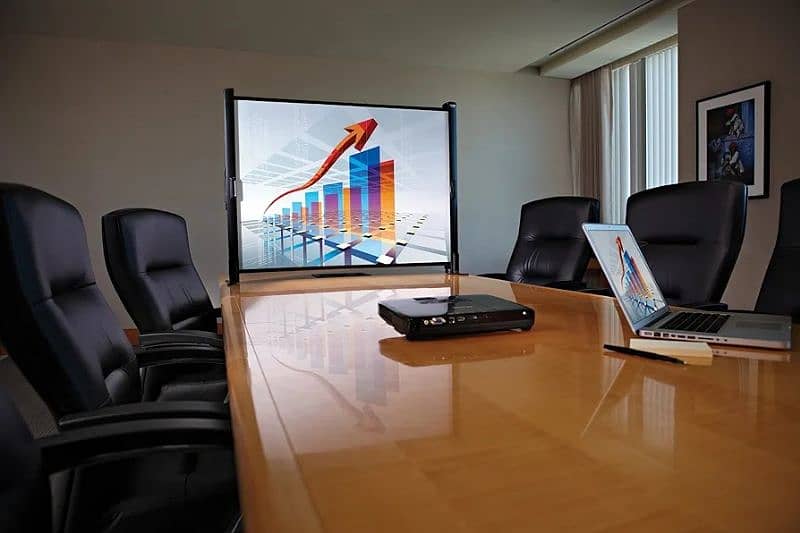 tabletop 52" projection screen 4