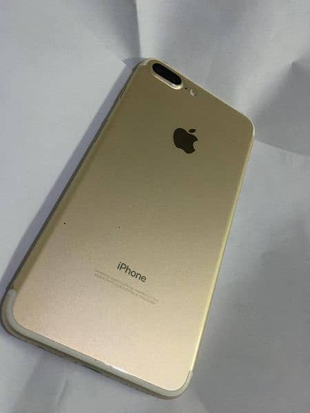 Iphone 7 plus 128 GB Gold (PTA APPROVED) 1