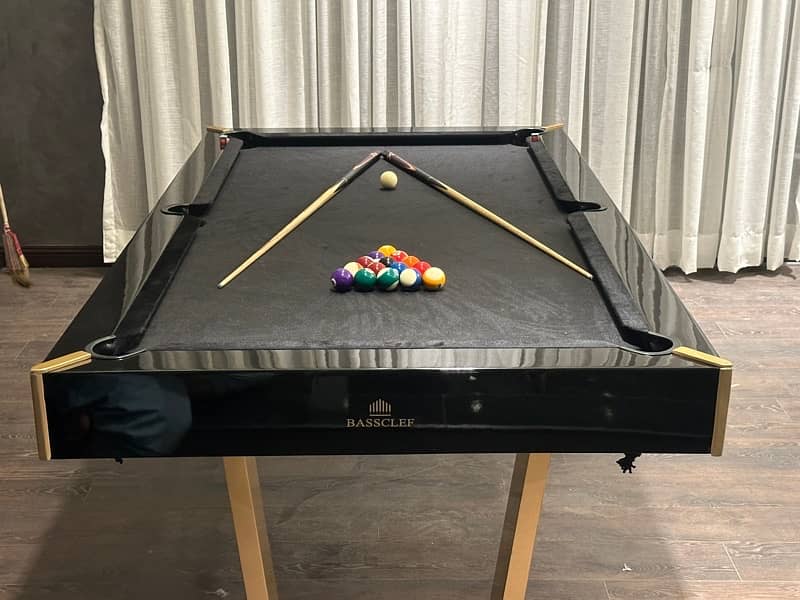 Bassclef Pool table / snooker / billiards / Grand Piano/poker table 2
