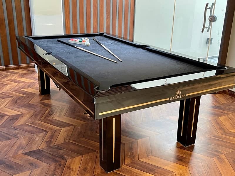 Bassclef Pool table / snooker / billiards / Grand Piano/poker table 7