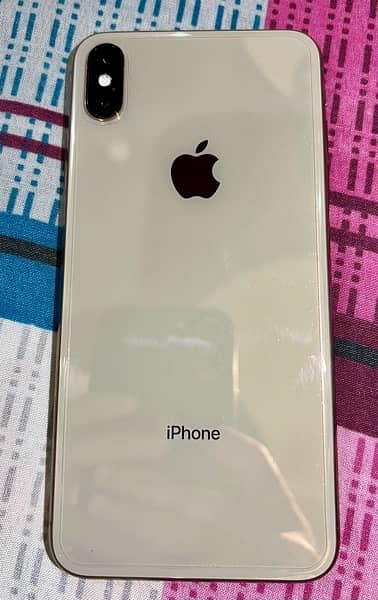 iphone xs max 256gb pta approved gold 2