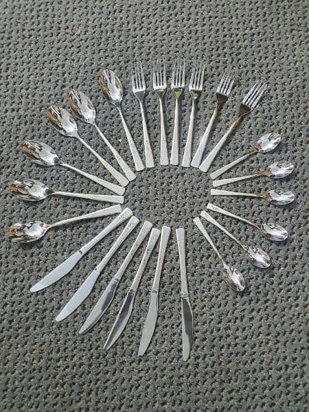 Imported 24pcs cutlery set . 1