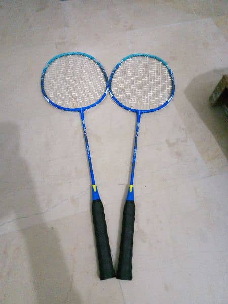 Imported badminton excellent condition| Coka rackets | Less used | New 3