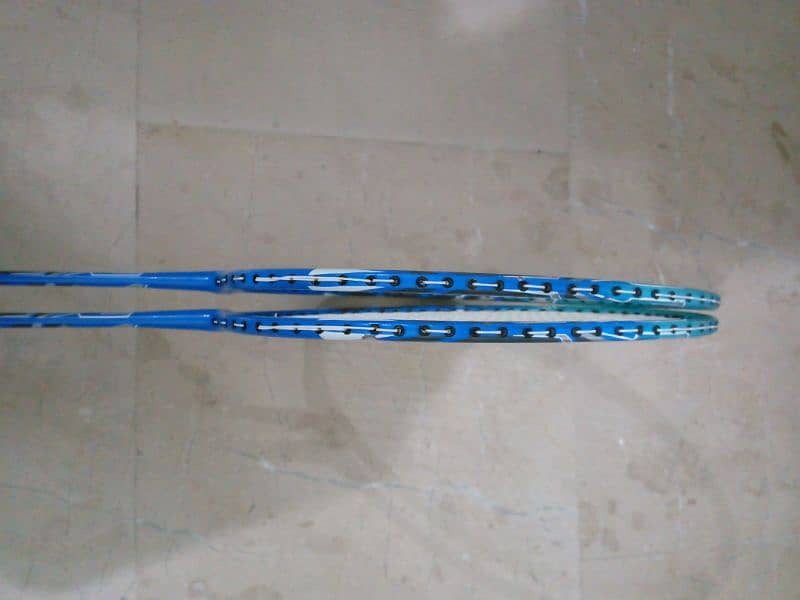 Imported badminton excellent condition| Coka rackets | Less used | New 5