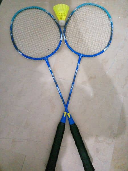 Imported badminton excellent condition| Coka rackets | Less used | New 6