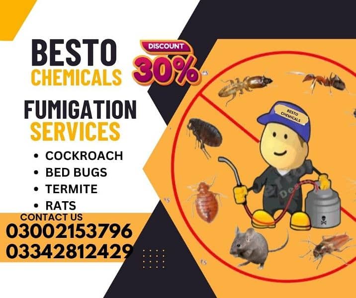 Fumigation | Pest control | DeemakControl | Cockroach spray In karachi 2