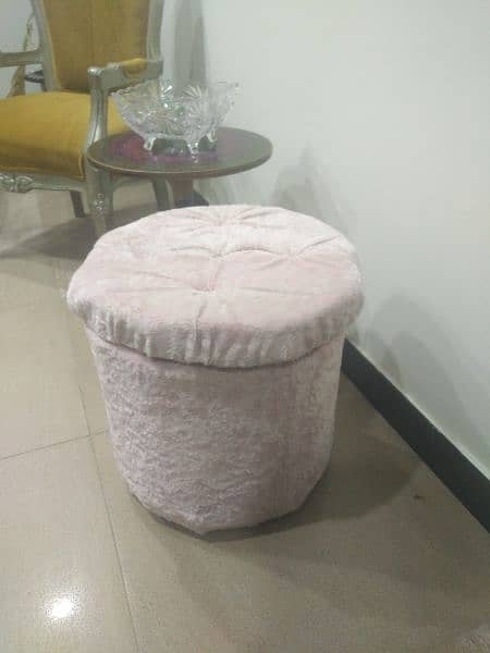 3 seater beautiful sofa + Pink One Seater + with free been bag 5