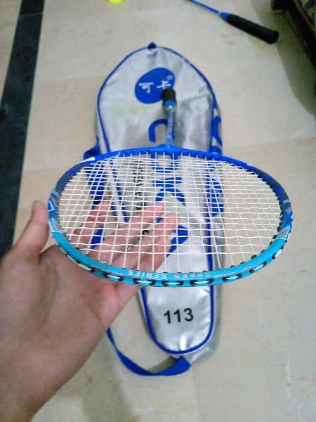 Imported badminton excellent condition| Coka rackets | Less used | New 9