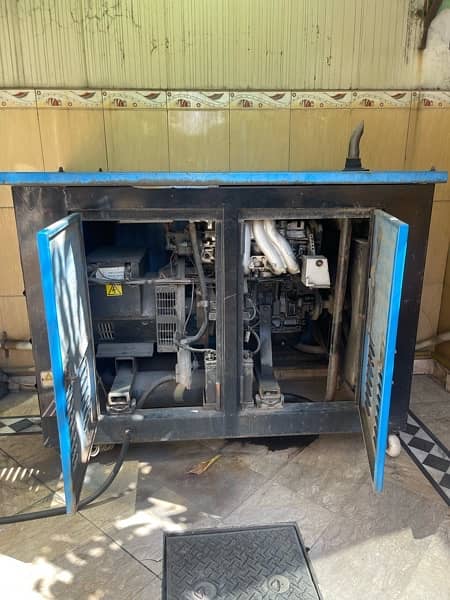 25kva generator 2 door blue colour 1