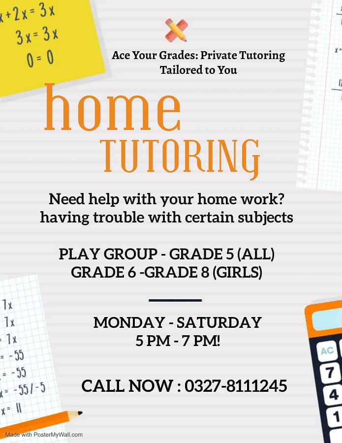 Ace Your Grades: Private Tutoring Tailored to You 0