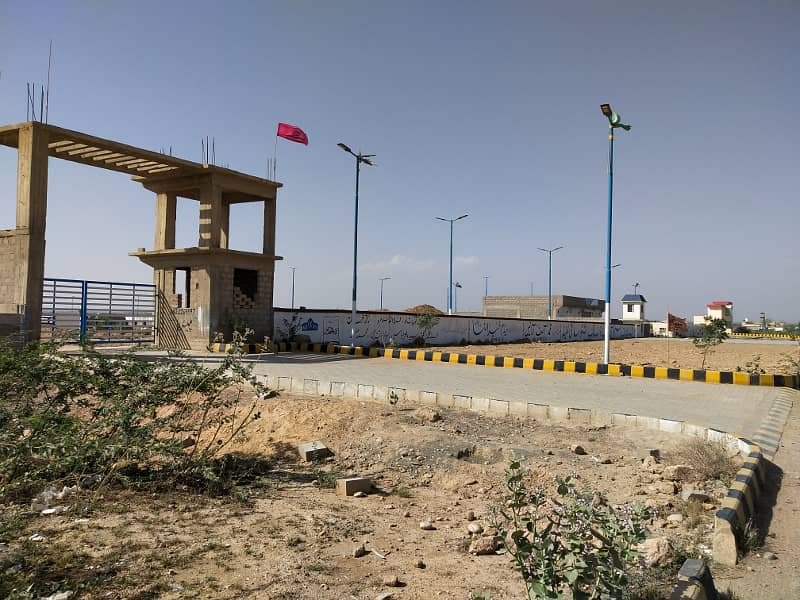 Plot is Available for Sale @ Muhammad Bin Qasim Phase-2 1