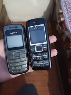 2 sets nokia 1600 end 1200 orignal with orignal cesing