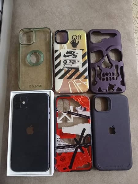 iphone 11 with box non-pta (covers 3000/=) 2
