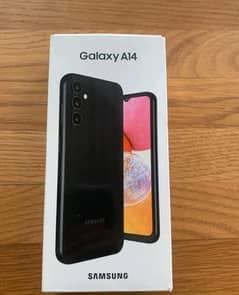samsung a 14 4/64gb non pta approved box pack sealed green or black