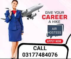 air hostess required female