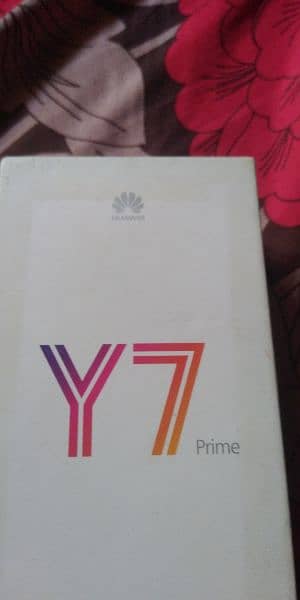 Huawei y7 prime mint condition 10/9 with box 3